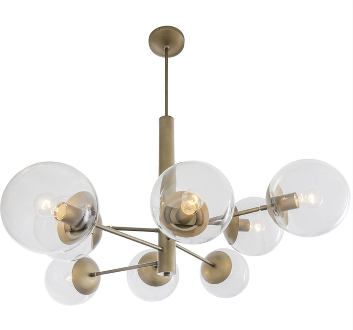 Varaluz Mid-Century 612730 Chandelier Light - Antique Brass