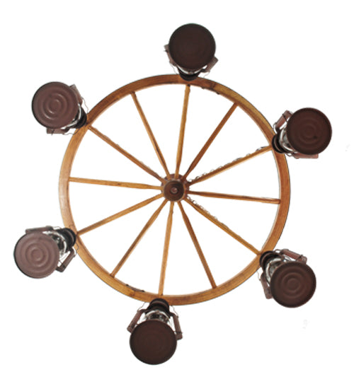 Meyda Tiffany Miners Lantern 117204 Chandelier Light - Cafe-Noir