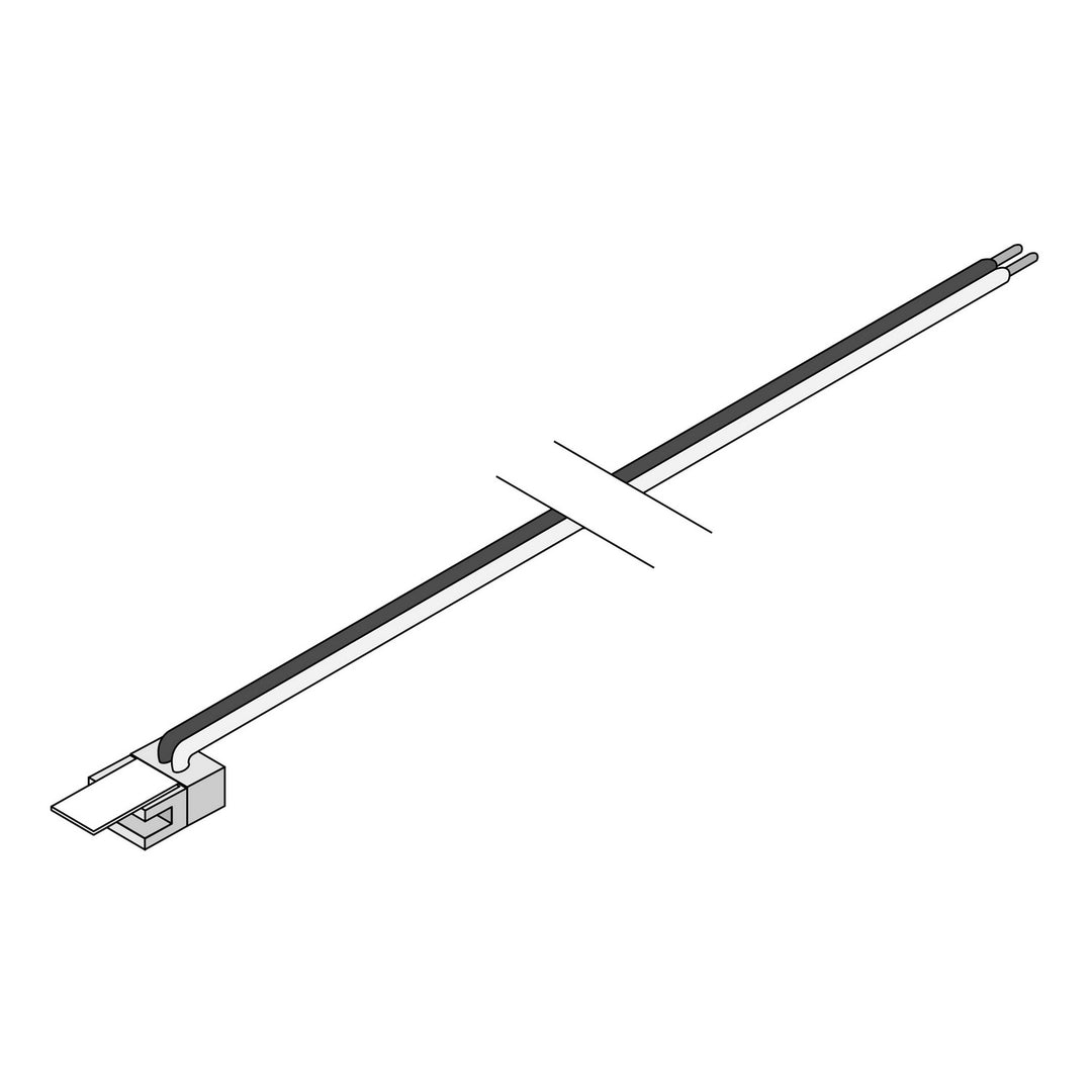 Diode Led Lighting DI-NO-SPL-72  Splice Connector Decor Bronze / Dark