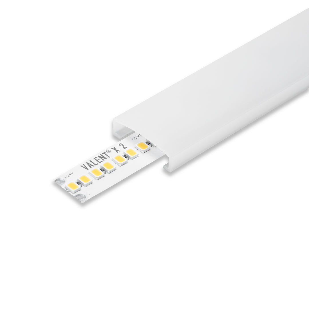 Diode Led Lighting DI-TAPE-GRD14-FR  Tape Light Cover Decor White