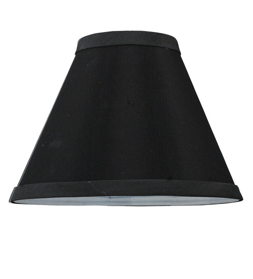 Meyda Tiffany Lighting 117395 Faille Shade Lamp Shade Black