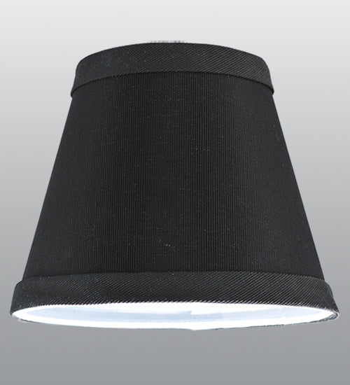 Meyda Tiffany Lighting 117442 Faille Shade Lamp Shade Black