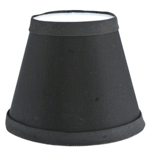 Meyda Tiffany Lighting 117442 Faille Shade Lamp Shade Black