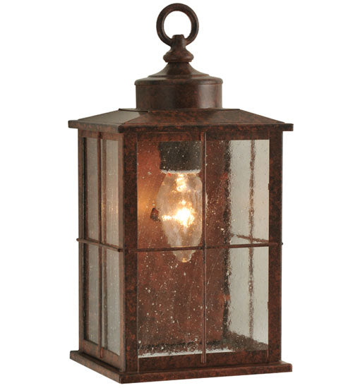 Meyda Tiffany Lighting 117462 Coolidge One Light Wall Sconce Outdoor Bronze / Dark