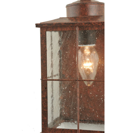 Meyda Tiffany Lighting 117462 Coolidge One Light Wall Sconce Outdoor Bronze / Dark