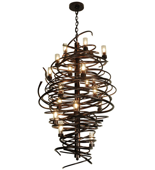 Meyda Tiffany Centric 117475 Chandelier Light - Copper Vein,Custom