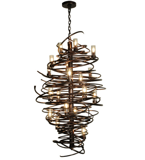 Meyda Tiffany Centric 117475 Chandelier Light - Copper Vein,Custom