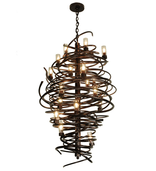 Meyda Tiffany Centric 117475 Chandelier Light - Copper Vein,Custom