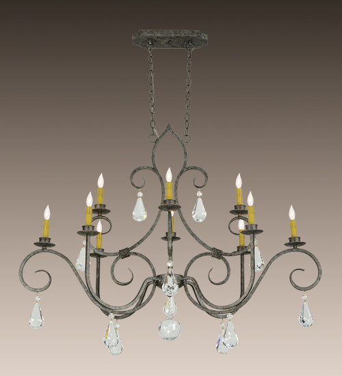 Meyda Tiffany Celine 117638 Pendant Light - Hurricane Shades