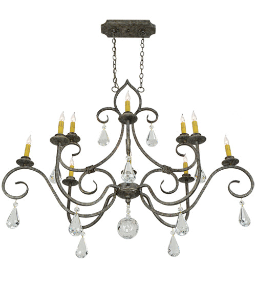Meyda Tiffany Celine 117638 Pendant Light - Hurricane Shades