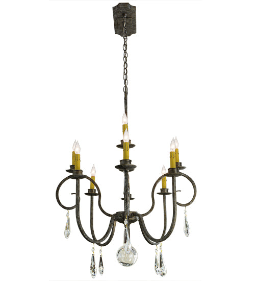 Meyda Tiffany Celine 117638 Pendant Light - Hurricane Shades