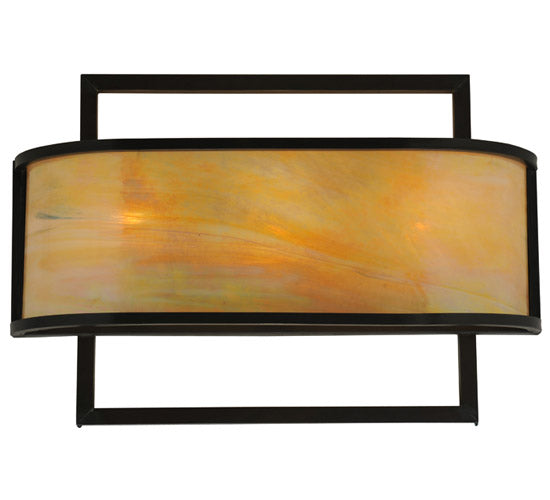 Meyda Tiffany Contempo 117663 Wall Light - Craftsman Brown