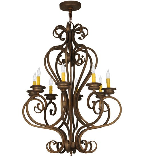 Meyda Tiffany Fernando 117683 Chandelier Light - French Bronze