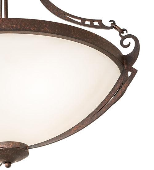 Meyda Tiffany Focus 117721 Pendant Light - Rust
