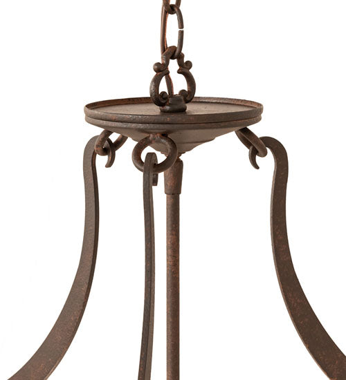 Meyda Tiffany Focus 117721 Pendant Light - Rust