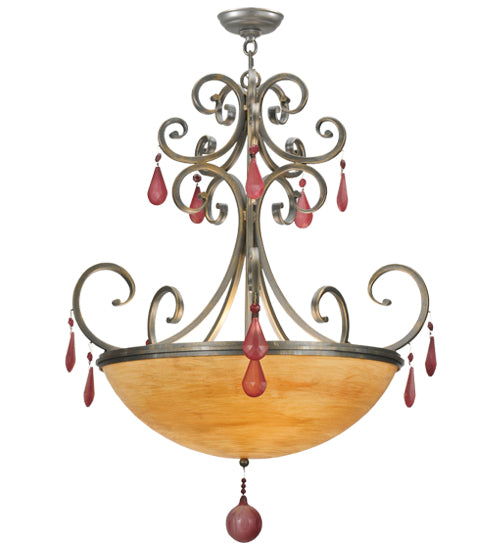 Meyda Tiffany Jeri 117740 Pendant Light - Pewter