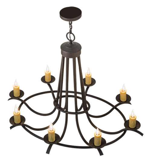 Meyda Tiffany Octavia 117861 Chandelier Light - Cafe-Noir