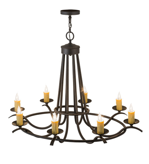 Meyda Tiffany Octavia 117861 Chandelier Light - Cafe-Noir