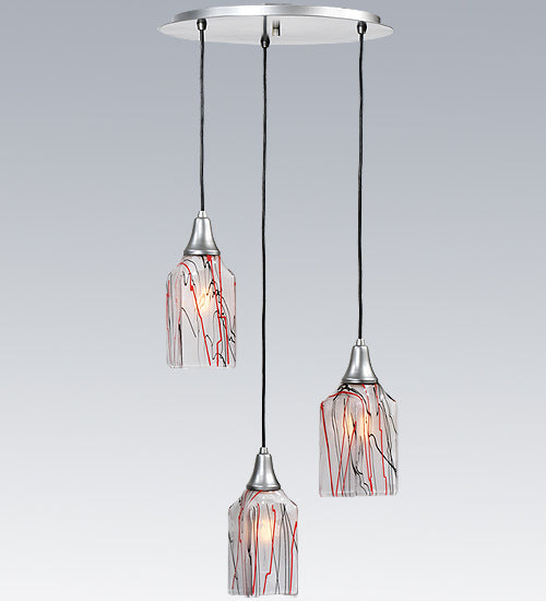 Meyda Tiffany Licorice 117929 Pendant Light - Nickel Powdercoat