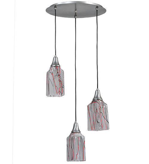 Meyda Tiffany Licorice 117929 Pendant Light - Nickel Powdercoat