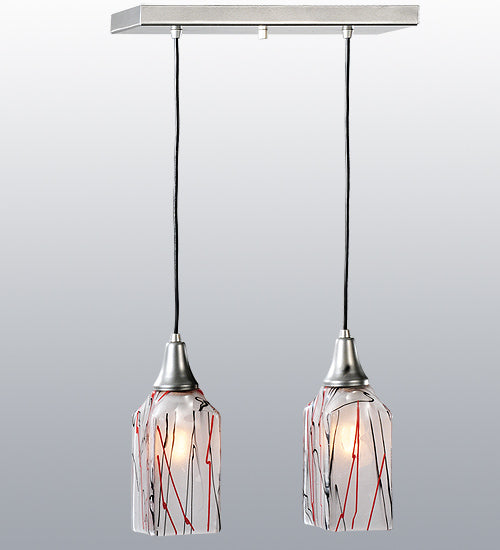 Meyda Tiffany Licorice 117930 Pendant Light - Nickel Powdercoat