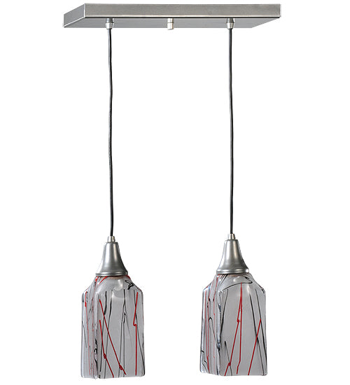 Meyda Tiffany Licorice 117930 Pendant Light - Nickel Powdercoat