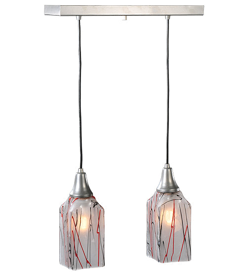 Meyda Tiffany Licorice 117930 Pendant Light - Nickel Powdercoat