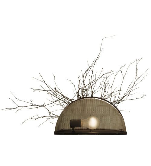 Meyda Tiffany Twigs 118164 Wall Light - Natural Wood,Mahogany Bronze