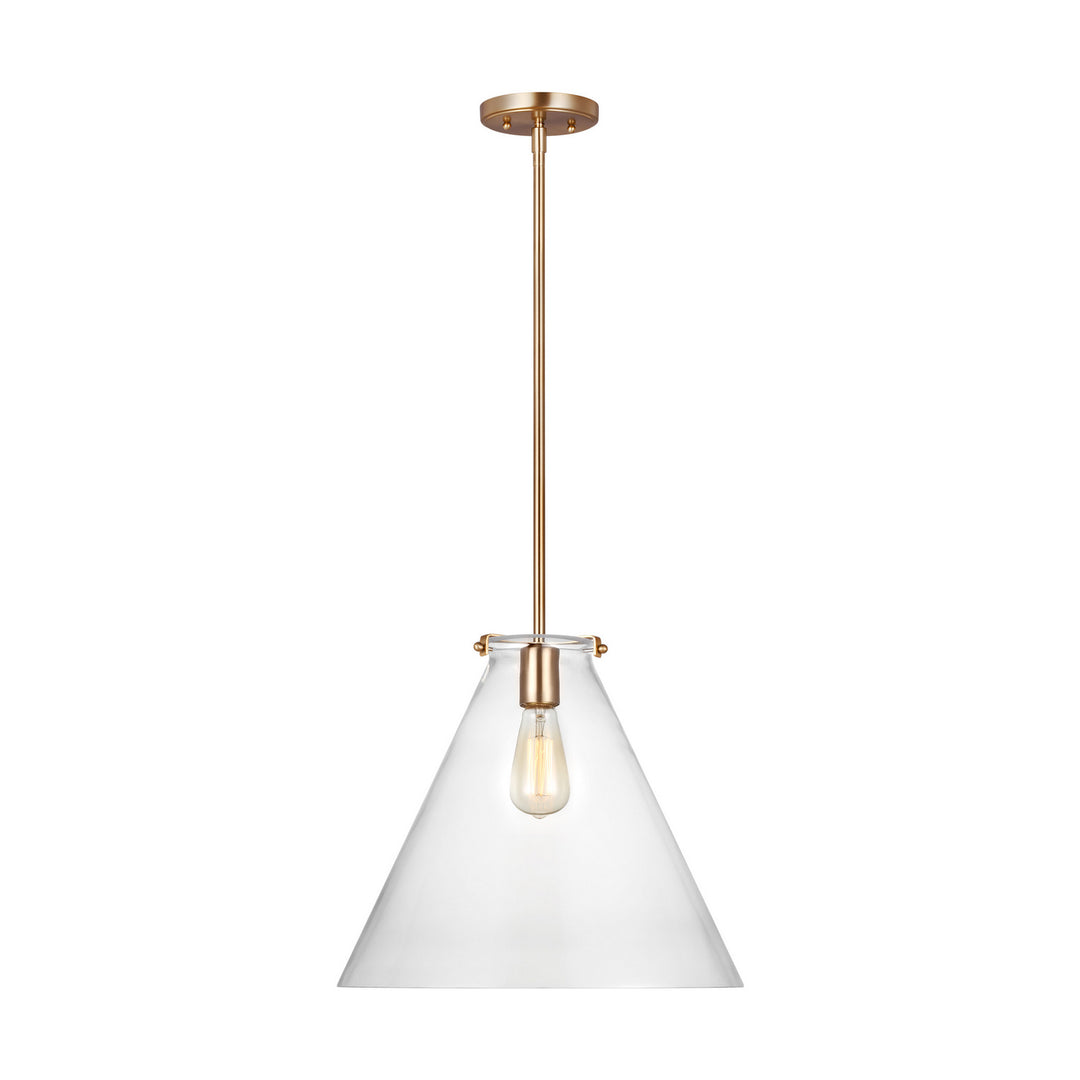 Visual Comfort Studio Kate 6592101-848 Pendant Light - Satin Brass