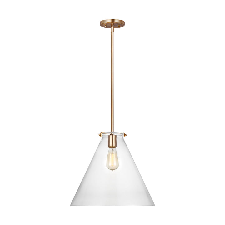 Visual Comfort Studio Kate 6592101-848 Pendant Light - Satin Brass