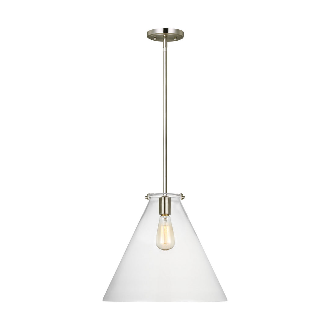 Visual Comfort Studio Kate 6592101-962 Pendant Light - Brushed Nickel