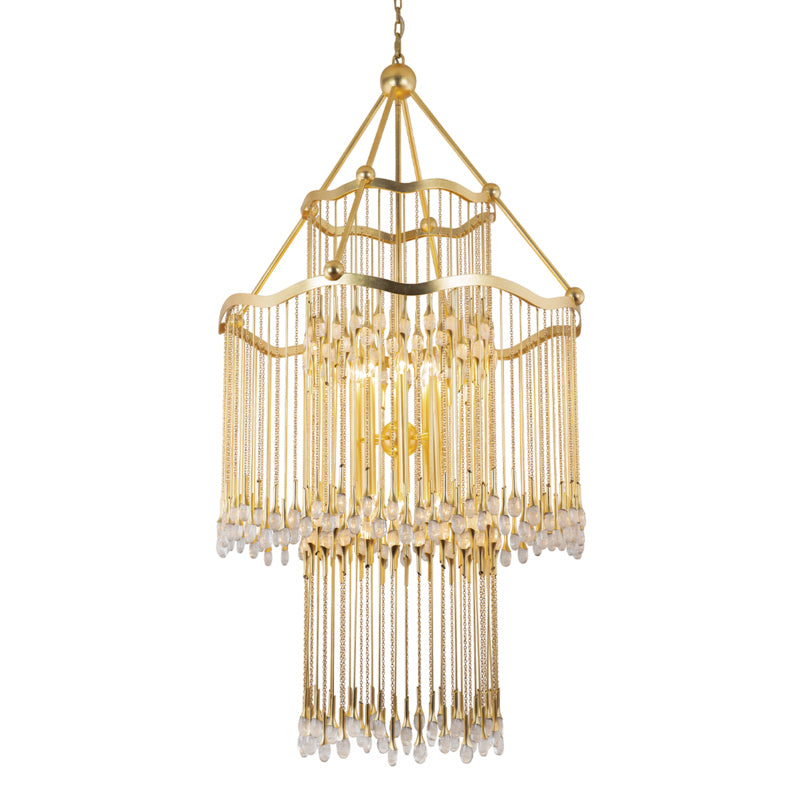 Corbett Kiara 286-716 Chandelier Light - Gold Leaf