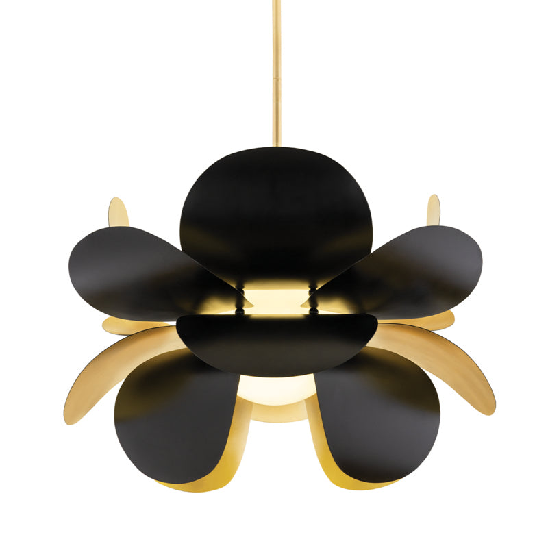 Corbett Ginger 308-71 Pendant Light - Gold Leaf/Black