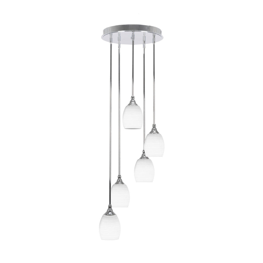 Toltec Empire 2145-ch-4021 Pendant Light - Chrome