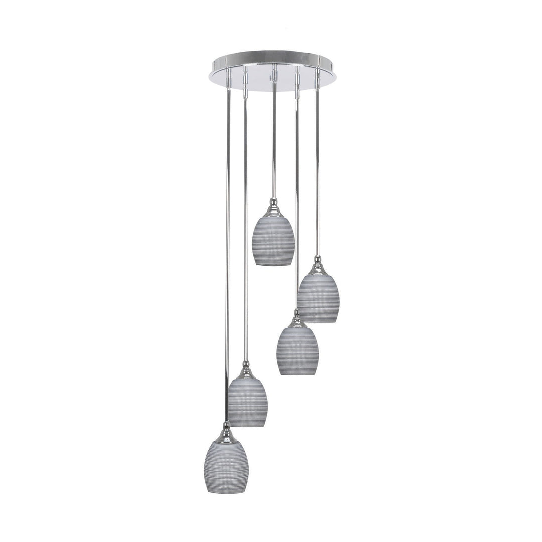 Toltec Empire 2145-ch-4022 Pendant Light - Chrome