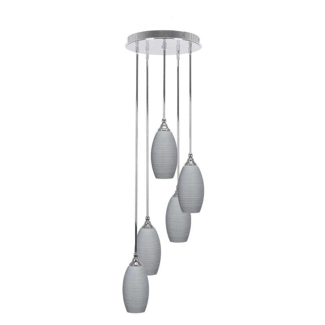 Toltec Empire 2145-ch-4042 Pendant Light - Chrome