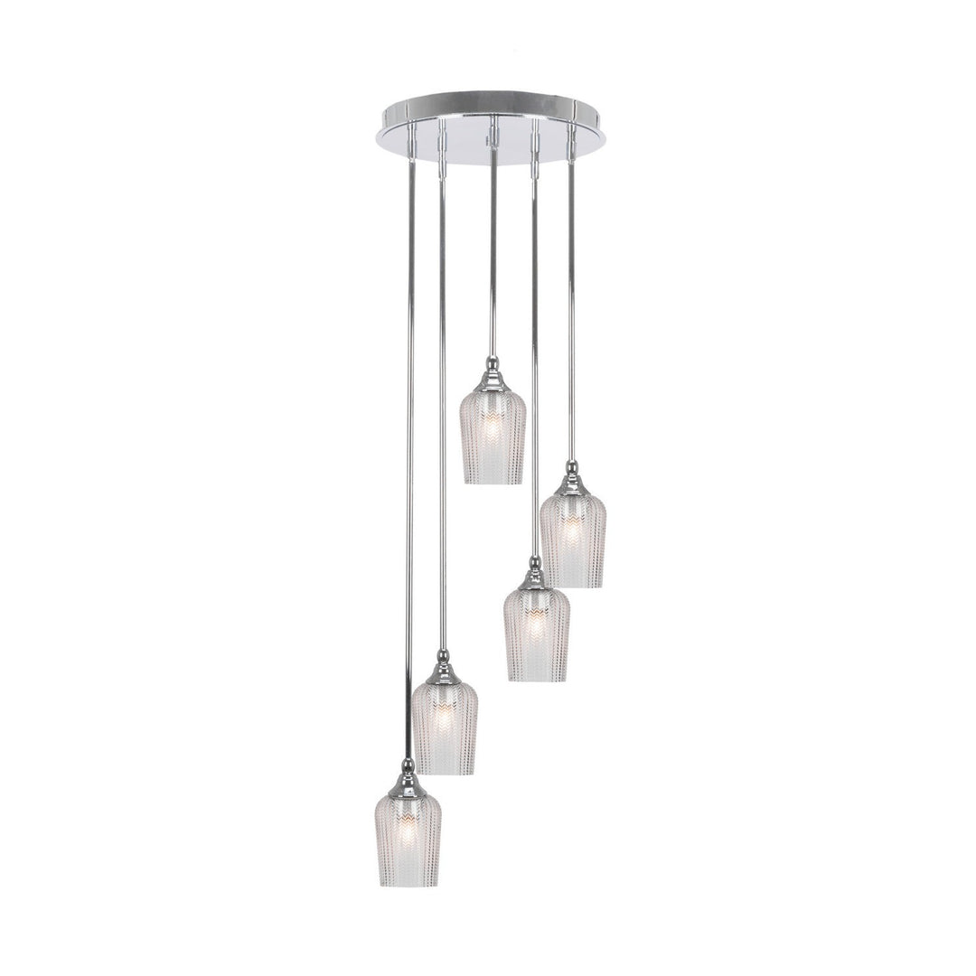 Toltec Empire 2145-ch-4250 Pendant Light - Chrome