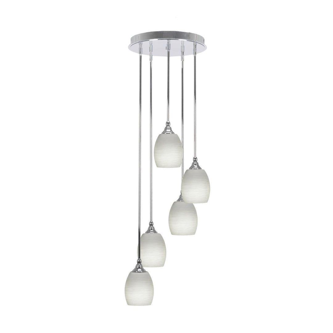 Toltec Empire 2145-ch-615 Pendant Light - Chrome