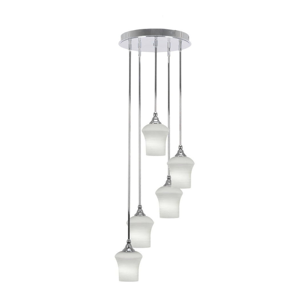 Toltec Empire 2145-ch-681 Pendant Light - Chrome