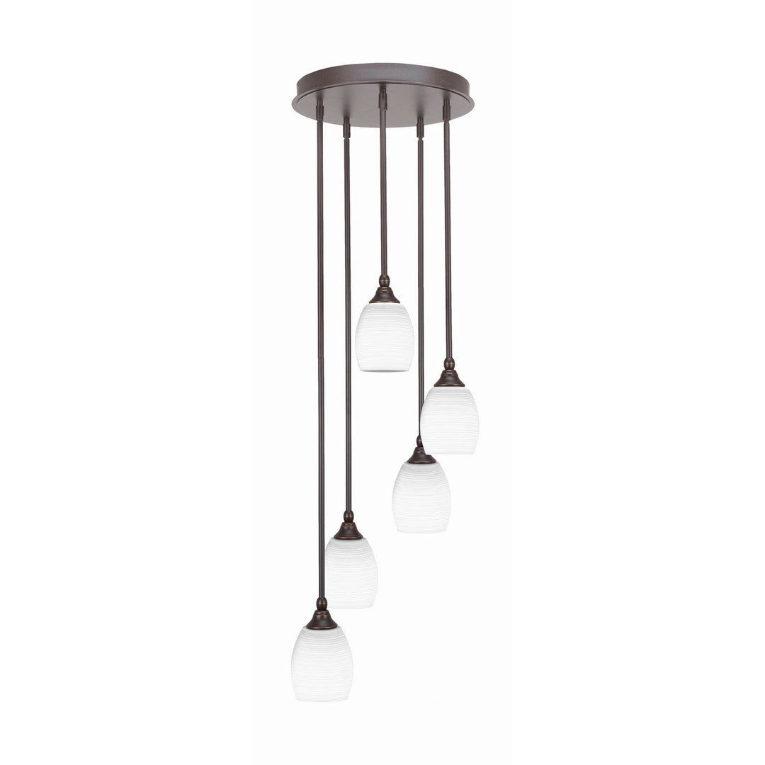 Toltec Empire 2145-dg-4021 Pendant Light - Dark Granite
