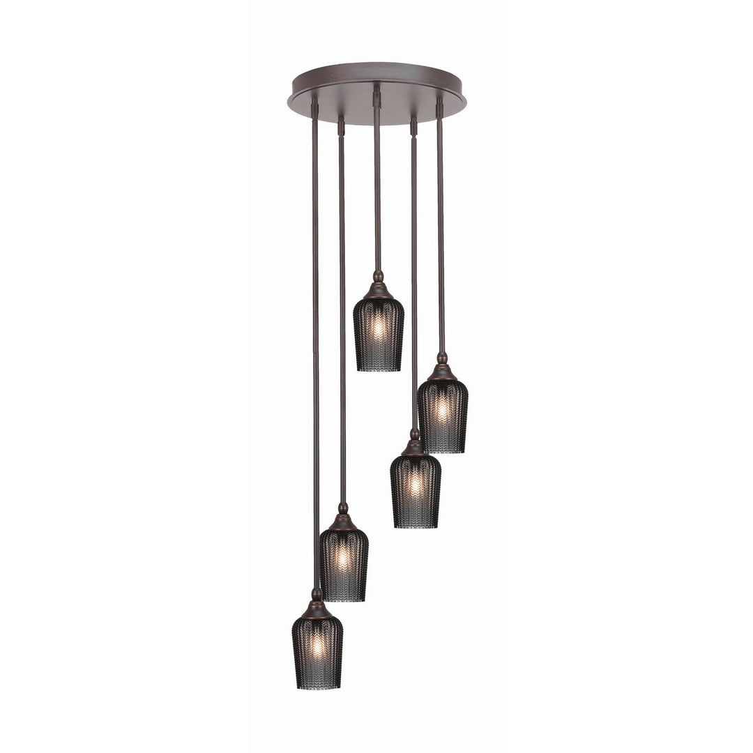 Toltec Empire 2145-dg-4252 Pendant Light - Dark Granite