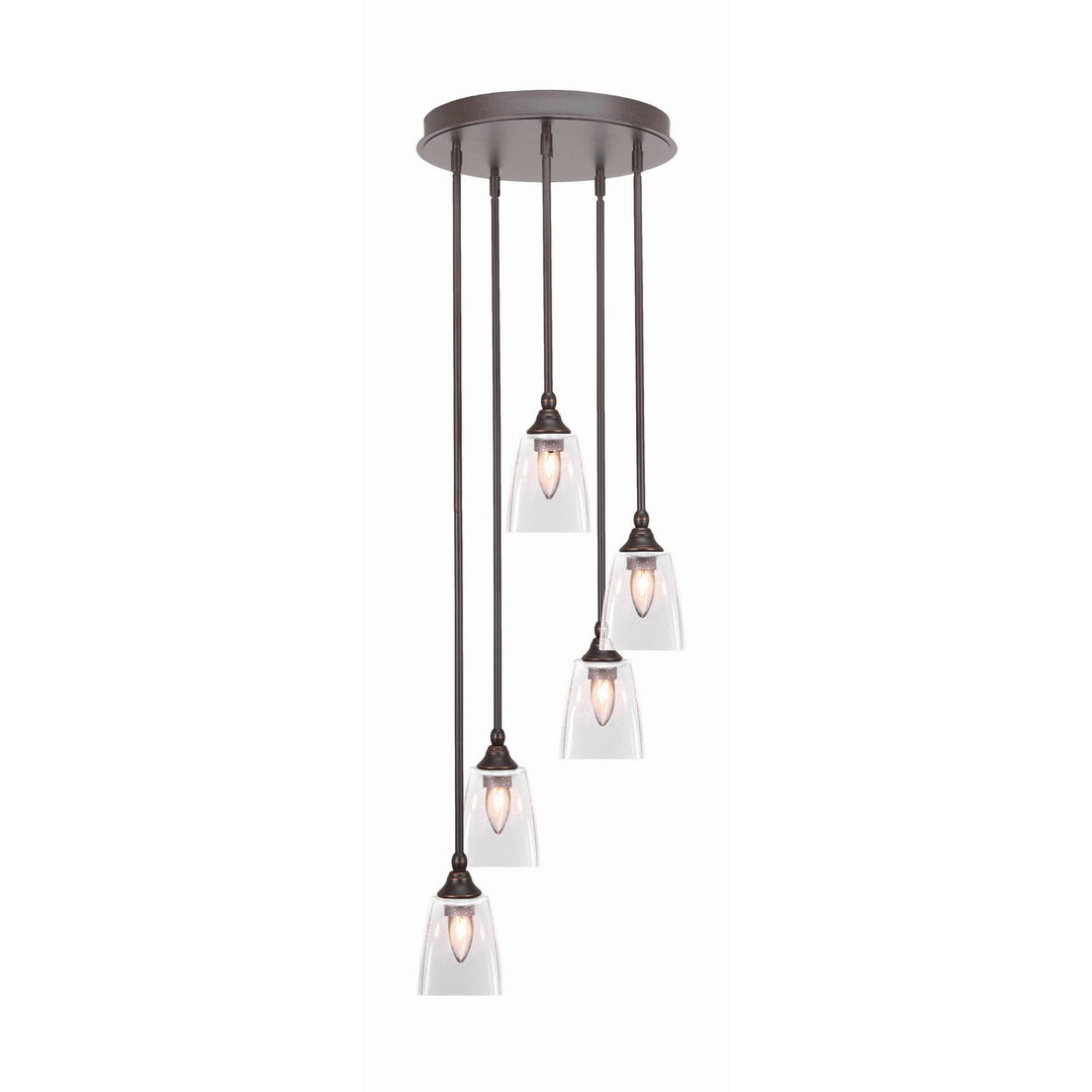 Toltec Empire 2145-dg-461 Pendant Light - Dark Granite