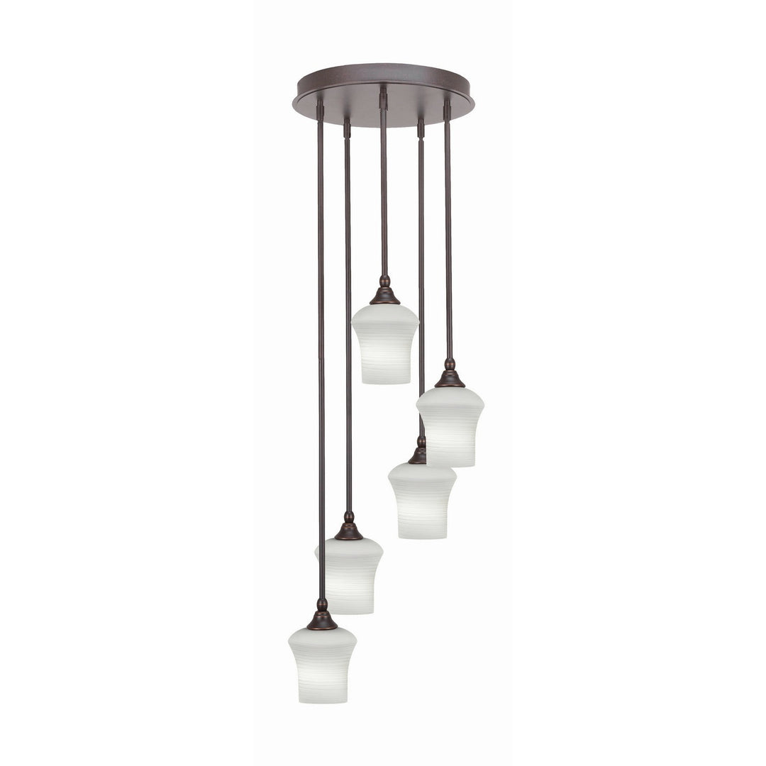 Toltec Empire 2145-dg-681 Pendant Light - Dark Granite