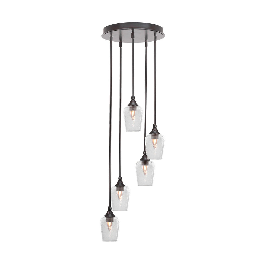 Toltec Empire 2145-es-210 Pendant Light - Espresso