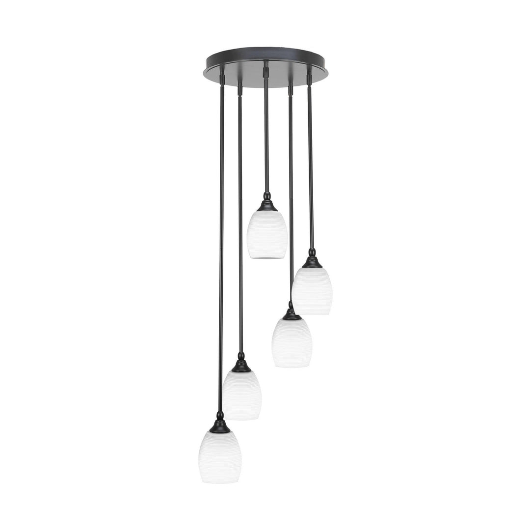 Toltec Empire 2145-mb-4021 Pendant Light - Matte Black