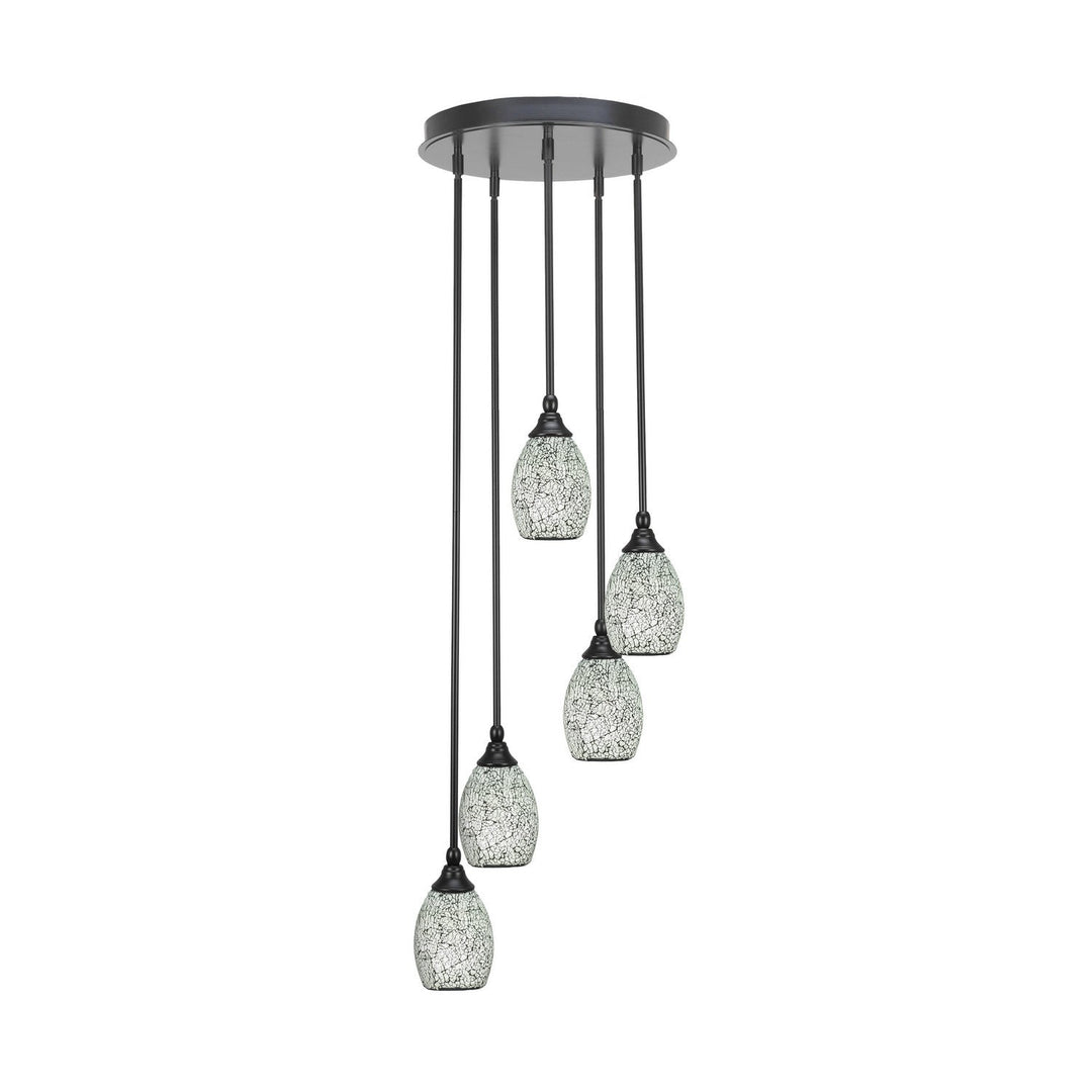 Toltec Empire 2145-mb-4165 Pendant Light - Matte Black