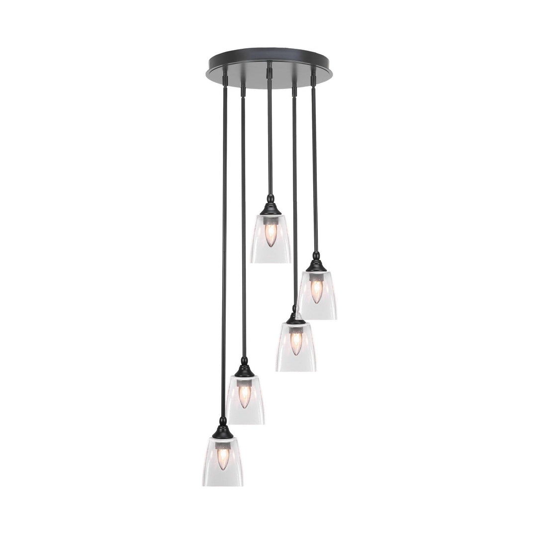 Toltec Empire 2145-mb-461 Pendant Light - Matte Black