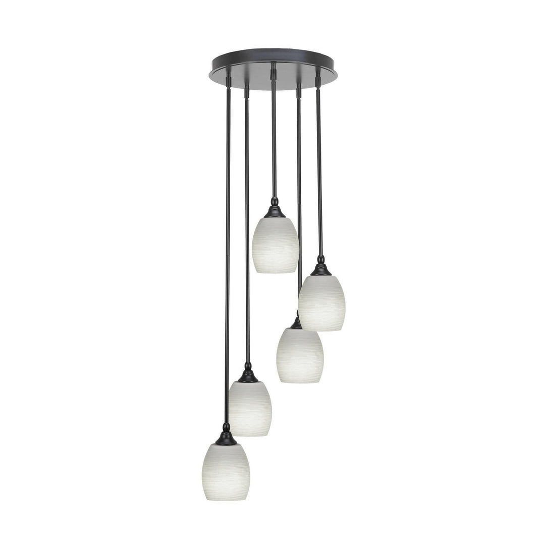 Toltec Empire 2145-mb-615 Pendant Light - Matte Black