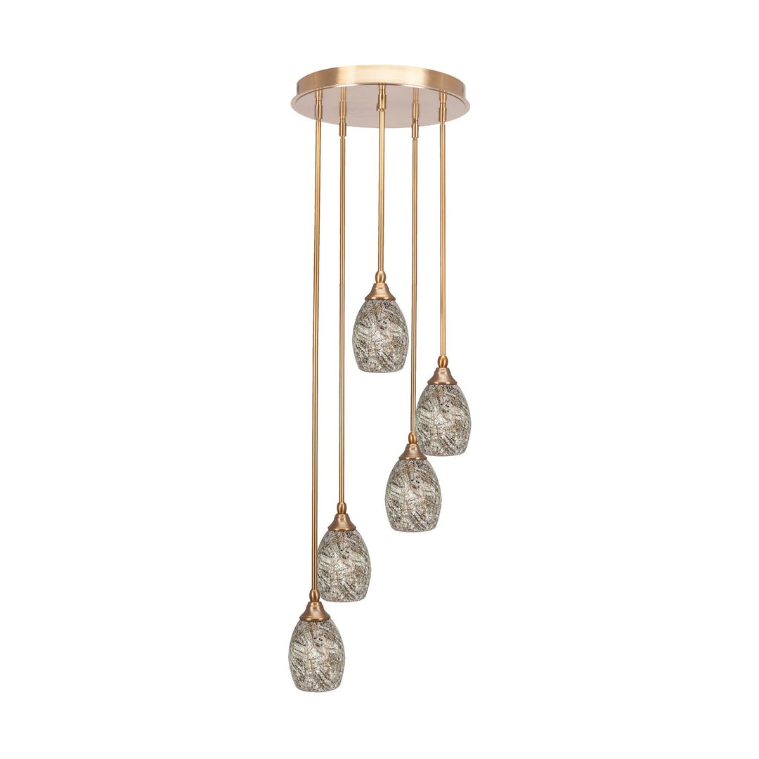 Toltec Empire 2145-nab-5054 Pendant Light - New Age Brass