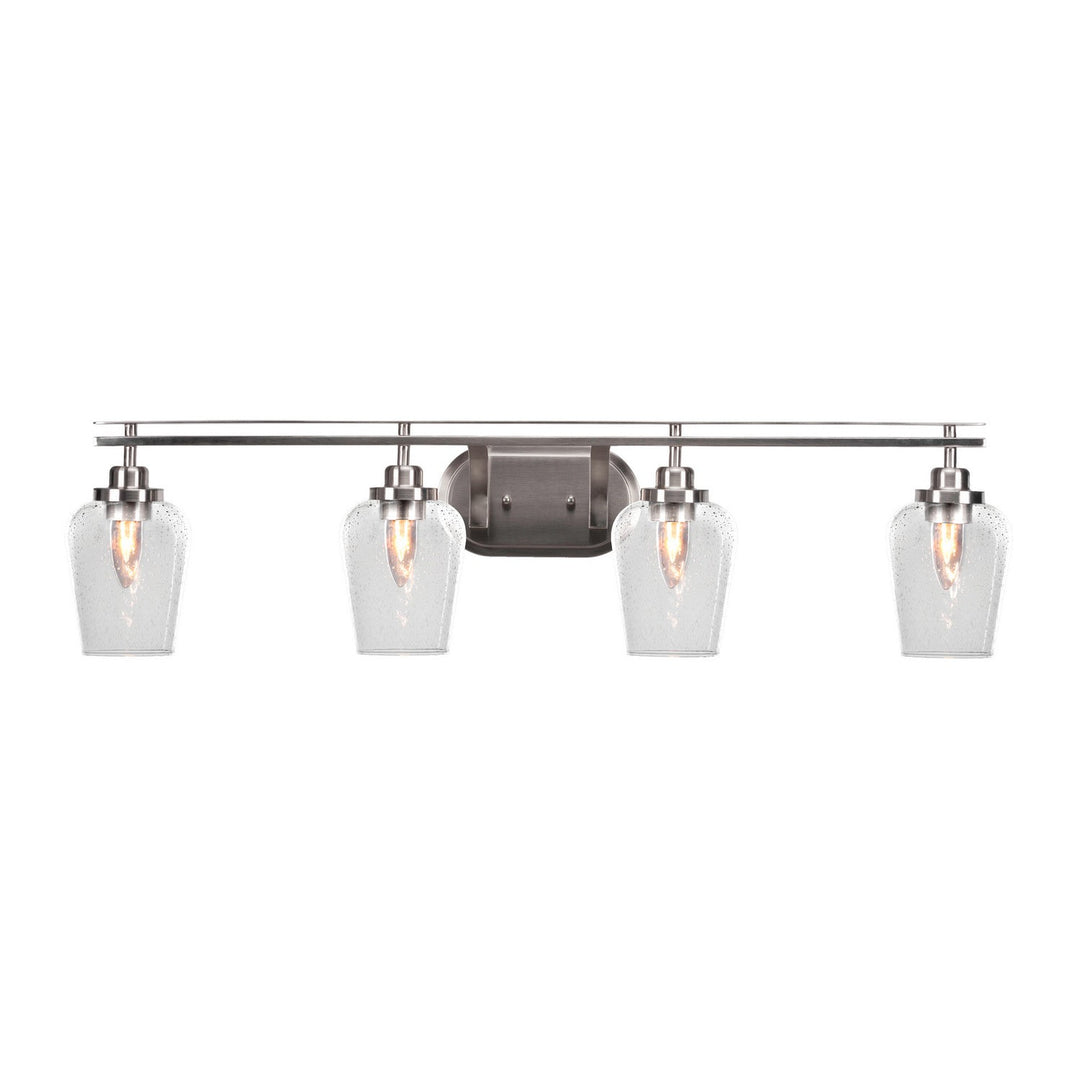 Toltec Odyssey 2614-bn-210 Bath Vanity Light 39 in. wide - Brushed Nickel